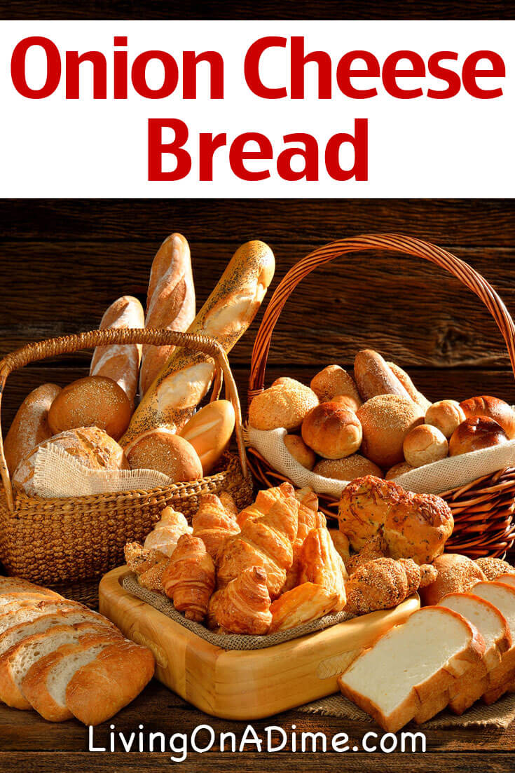 This is the BEST Onion Cheese Bread recipe!! This cheesy onion bread is so easy to make it will be on your favorite's list! This tastes similar to the Red Lobster Biscuits, only in bread form. Try this easy recipe and you won't be disappointed!