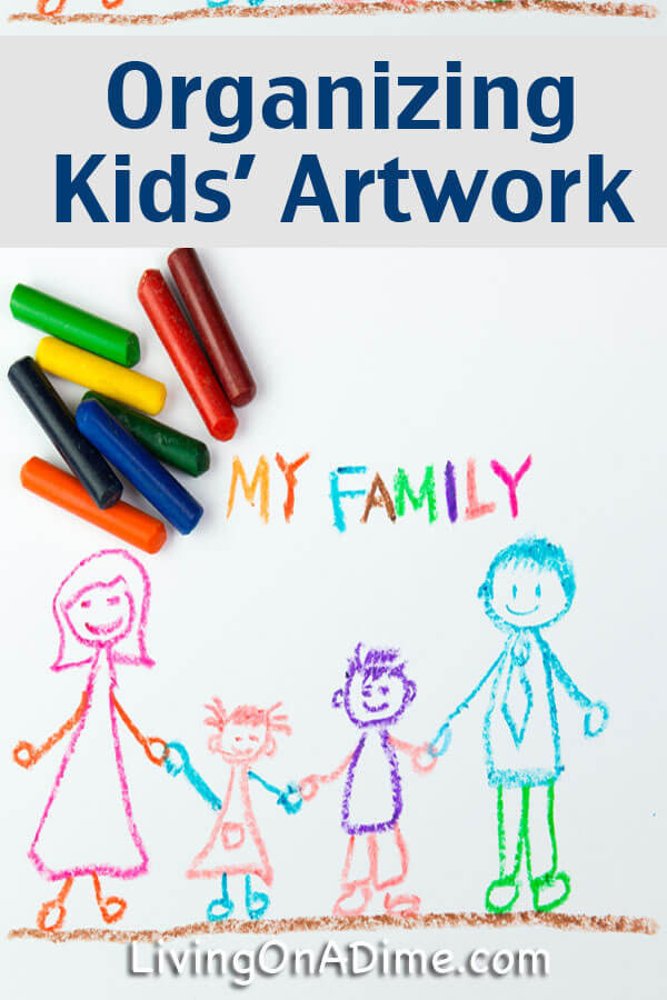 Organizing Kids’ Artwork