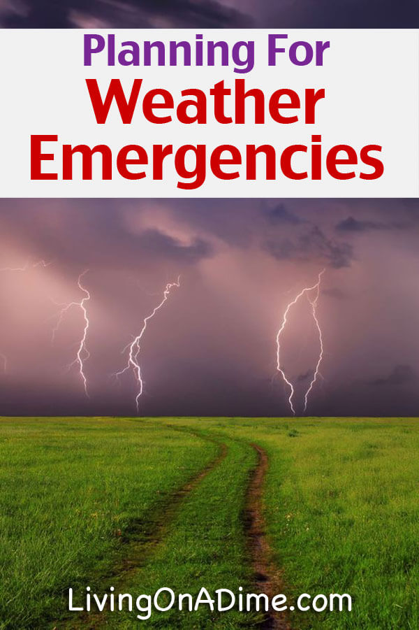 Planning For Weather Emergencies