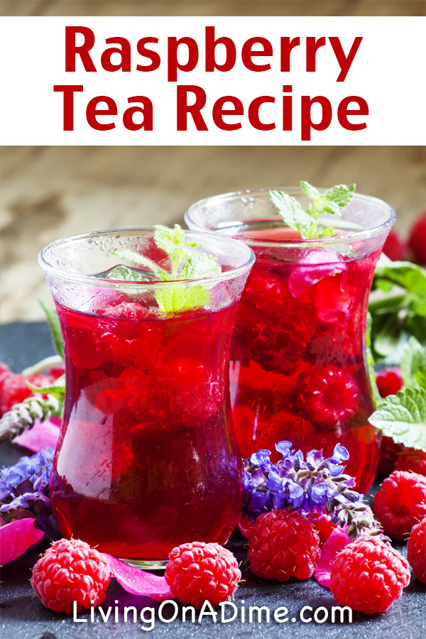 Easy Raspberry Iced Tea Recipe - 13 Homemade Flavored Iced Tea Recipes