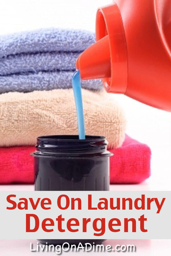 How To Save On Laundry Detergent