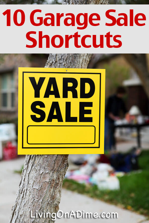 Ten Garage Sale Shortcuts