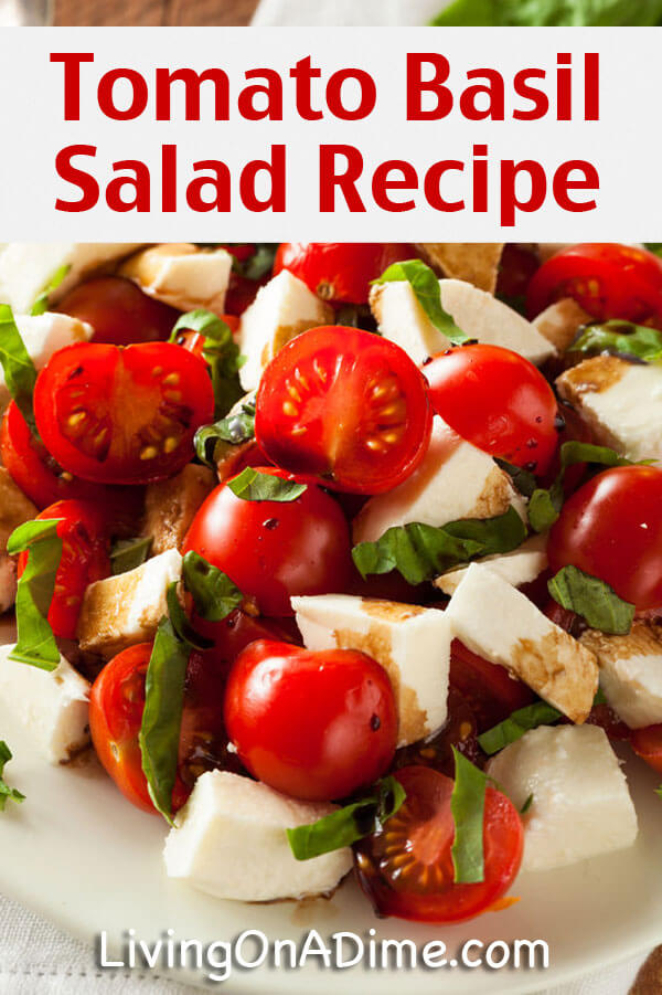Tomato Basil Salad Recipe