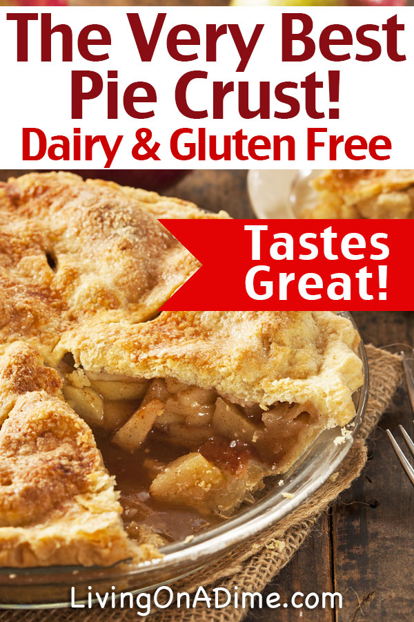 This is the VERY BEST homemade pie crust recipe! It tastes great and has a great texture to make the perfect pies! I have tested it with Pamela's Gluten Free Flour and it was wonderful! I was so happy to be able to eat apple pie again!!