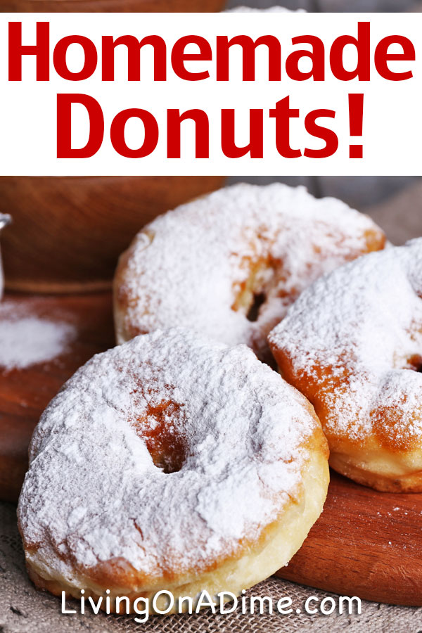 Try these yummy homemade donut recipes you can make at home, including a super easy donut recipe made with refrigerator biscuits and a yeast donut recipe you can make from scratch. No matter which you choose, you're destined for delicious!! Our older kids love the easy donut recipe because they can easily make it themselves!