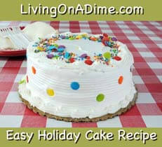 easy holiday cake recipe
