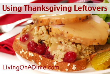 Using Thanksgiving Leftovers