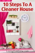 10 Steps To A Cleaner House, part 1