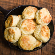 This 2 ingredient biscuits recipe is easy to make using plain yogurt or Greek yogurt to make tasty biscuits your family will love. They take just 5 minutes preparation time to make and they are super easy! They're great for breakfast or as a bread to go with any meal!