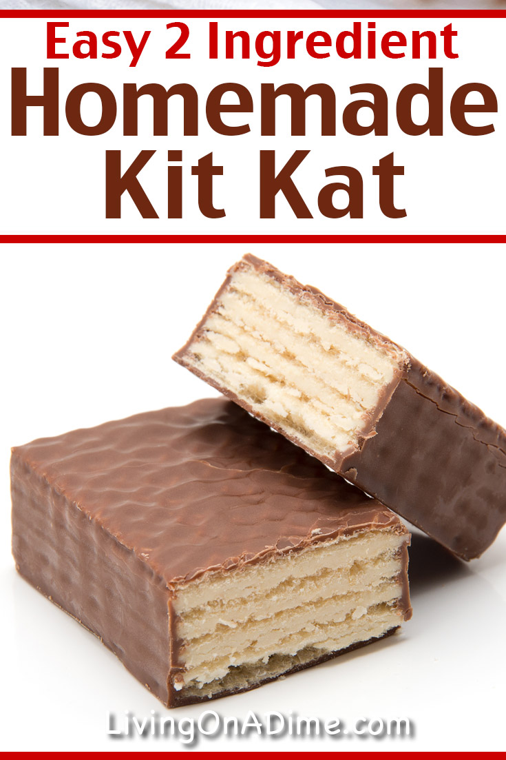 This easy 2 ingredient Kit Kat recipe makes a delicious Christmas candy recipe that tastes like Kit Kat candy bars! You can't go wrong with crunchy wafer cookies combined with luscious chocolate! Mix it up and try making some with white chocolate or dark chocolate. For a little extra pizazz, you can also add creative colored sprinkles! Find this and lots more easy Christmas candy recipes with 2 ingredients here!