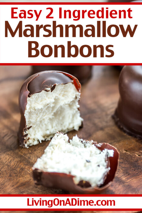 This easy marshmallow bonbons recipe makes an easy and tasty Christmas candy everyone will love! They're easy to make with your choice of toppings including coconut, nuts, sprinkles and more! Great for parties, company or treats for kids!
