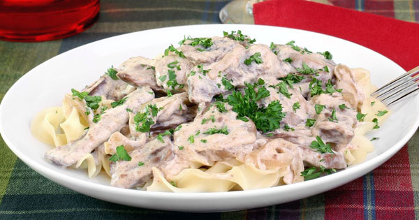 Beef Stroganoff Recipe