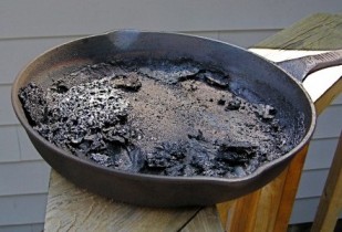 burned pan