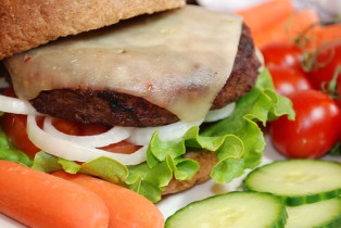 Menu-Blue Cheese Hamburgers
