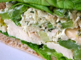 Menu-Chicken Salad Sandwiches