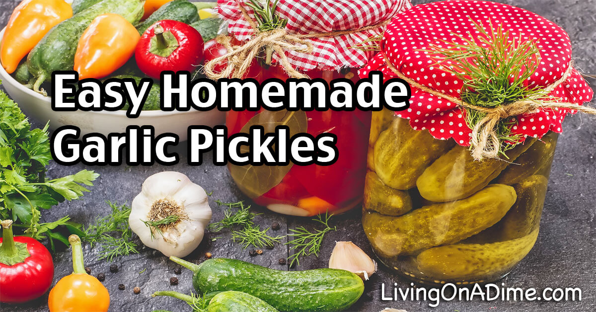 Homemade Garlic Pickles Recipe Delicious And Easy Recipe!
