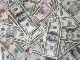 pile of money