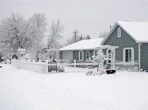 House winter wonderland