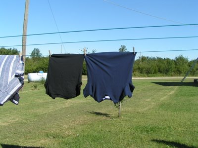 Forføre Skaldet let at håndtere How To Hang Clothes On A Clothesline - Easy Tips, Pictures and Video