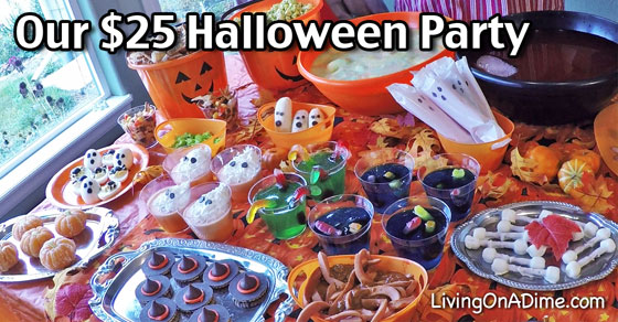 Our 25 Halloween Party Living On A Dime To Grow Rich
