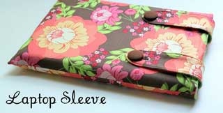 homemade laptop sleeve craft