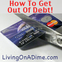 how to get out of debt