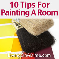 10 Tips For Painting A Room