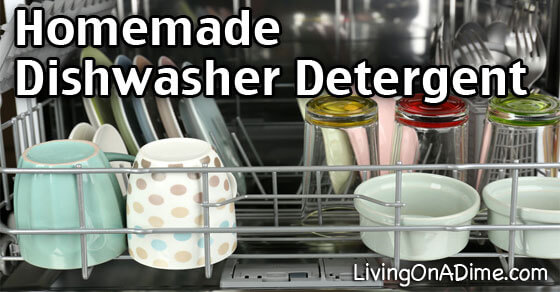 2 Ingredient Homemade Dishwasher Detergent Recipe
