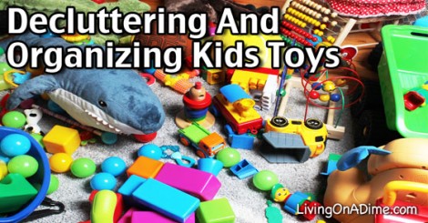 De-cluttering and Organizing Kids’ Toys
