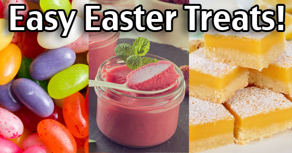 Easter Treat Recipes - Lemon Bars, Strawberry Mousse and More!