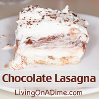 Chocolate Lasagna