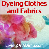 Dyeing Clothes — A Considered Life