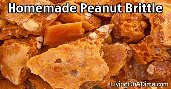 Homemade Peanut Brittle Recipe