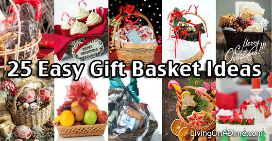 3 Easy Food Gift Basket Ideas (50+ Filler Ideas) - Sizzling Eats