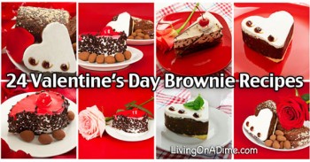 24 Valentines Day Brownie Recipes