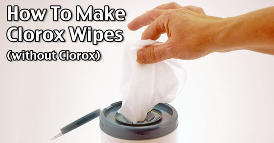 Homemade Clorox Disinfecting Wipes
