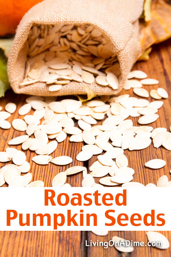 I can't believe how easy this tasty roasted pumpkin seeds recipe is and it is super yummy! It's a great way to use those pumpkin seeds, and this post also has instructions for how to roast a pumpkin, pumpkin recipes and more! Click here for the easy recipe!