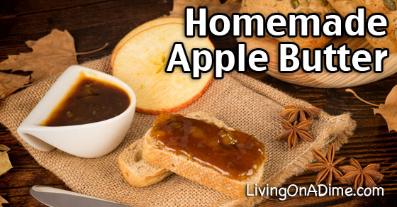 Homemade Apple Butter Recipe