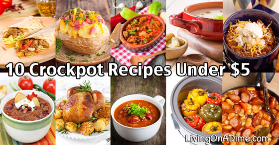 10 Crockpot Recipes Under $5 - Easy Meals Your Family Will Love!