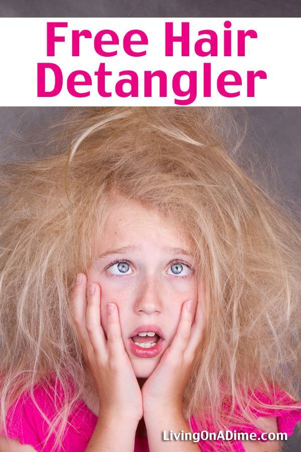 Free Homemade Hair Detangler Living On A Dime