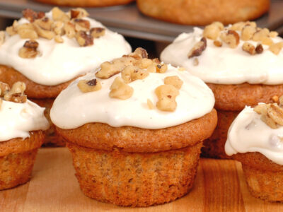 This banana cupcakes recipe can be used to make banana cupcakes or banana bread. They're a nice surprise in place of the typical banana bread or muffins.