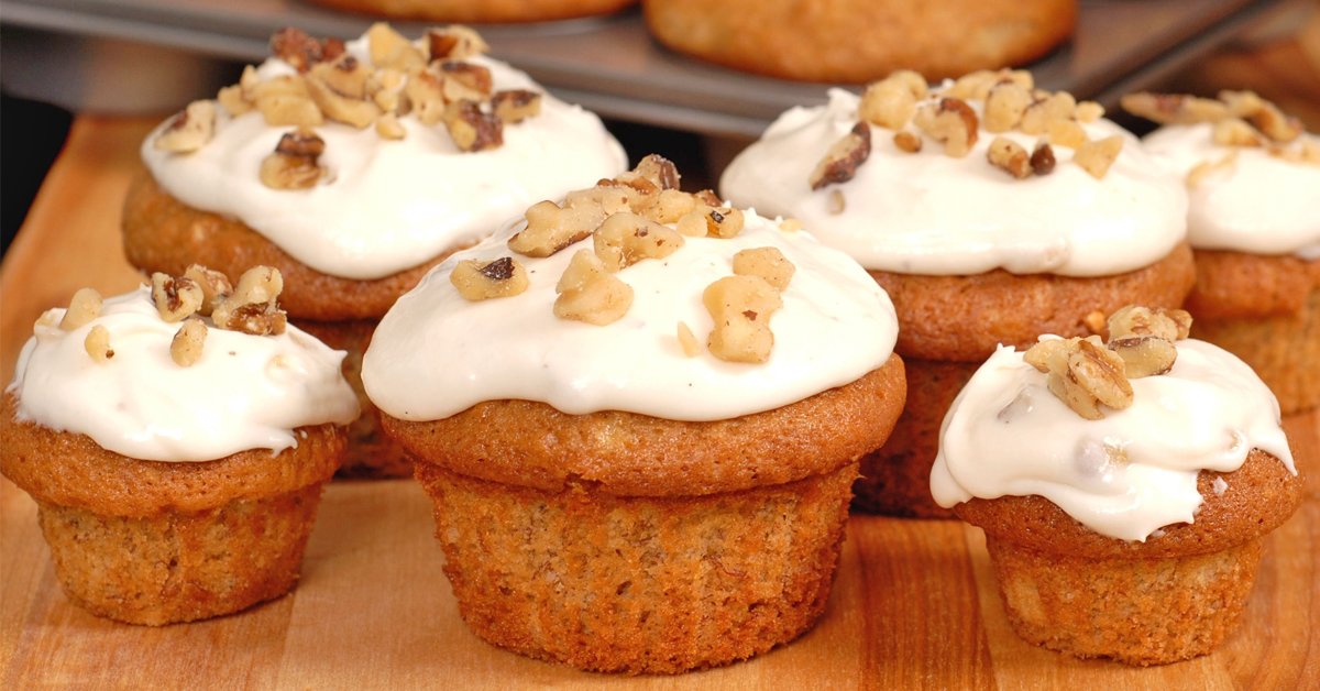 Easy Banana Cupcakes Recipe