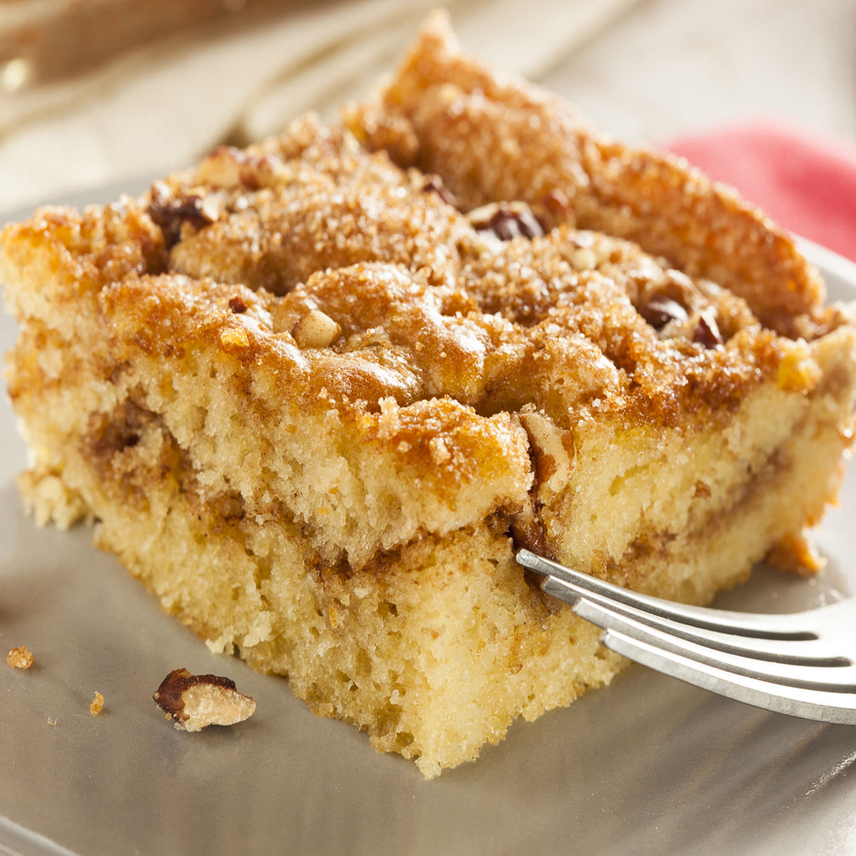 Cinnamon Walnut Coffee Cake