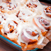 This is the very best homemade cinnamon rolls recipe! Why spend a fortune at your local store? This is a super easy recipe and they're gooey and delicious!
