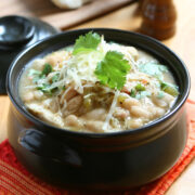 This white chili recipe makes the BEST chili EVER!! I won first place a chili cookoff at church just last week with this recipe! It was totally gone! Your family and friends will love it!