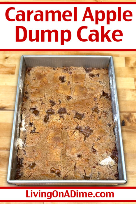 This Caramel Apple Dump Cake recipe is the ultimate easy dessert—just dump, bake, and enjoy! With gooey apple pie filling, caramel bits, and a buttery cake topping, it’s irresistibly delicious and ready with almost no effort.