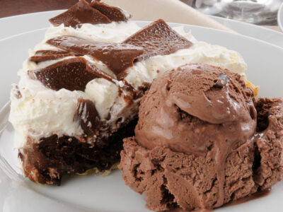 This Easter egg chocolate pie recipe makes an easy and delicious sweet treat your whole family will love using leftover holiday chocolate!