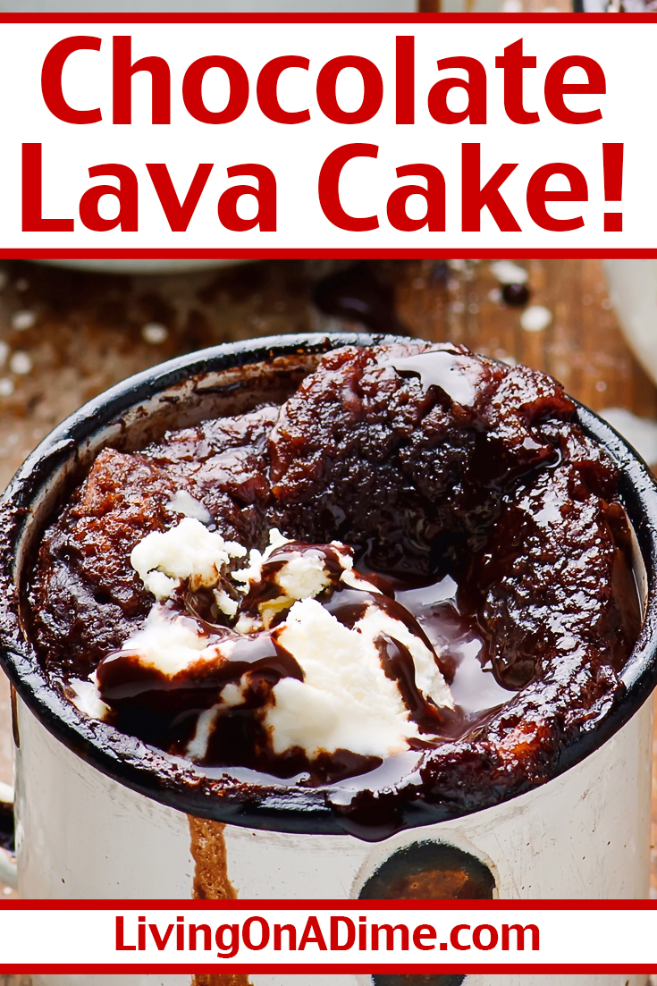 Chocolate Lava Cake Recipe Chocolate Hot Fudge Cake! Quick And Easy!