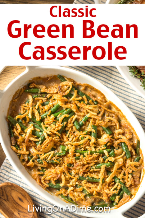 Get ready for a crowd-pleaser! This Green Bean Casserole is irresistibly creamy, full of flavor, and crowned with golden, crispy onions—so delicious you’ll want seconds. Quick and easy to make, it transforms a simple side into a show-stopping dish everyone will rave about!