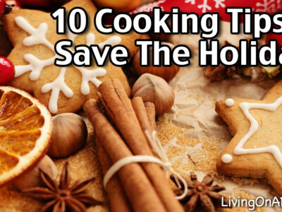 Things can be very busy around the holidays and it can create a lot of chaos. Here are some helpful holiday cooking tips to make holiday cooking easier!